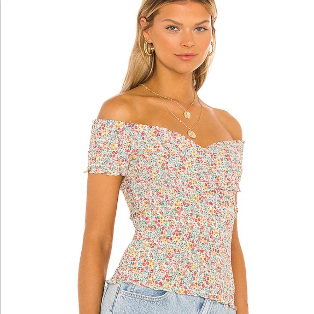 Steve Madden Floral Top